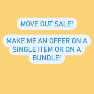 Move out sale! Make an offer!